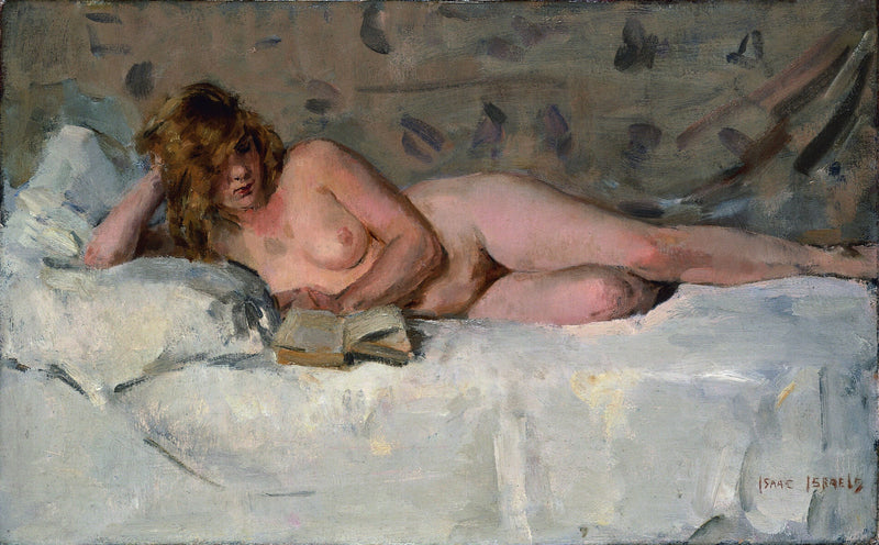 Nu leżący (Sjaantje van Ingen) - Isaac Israëls