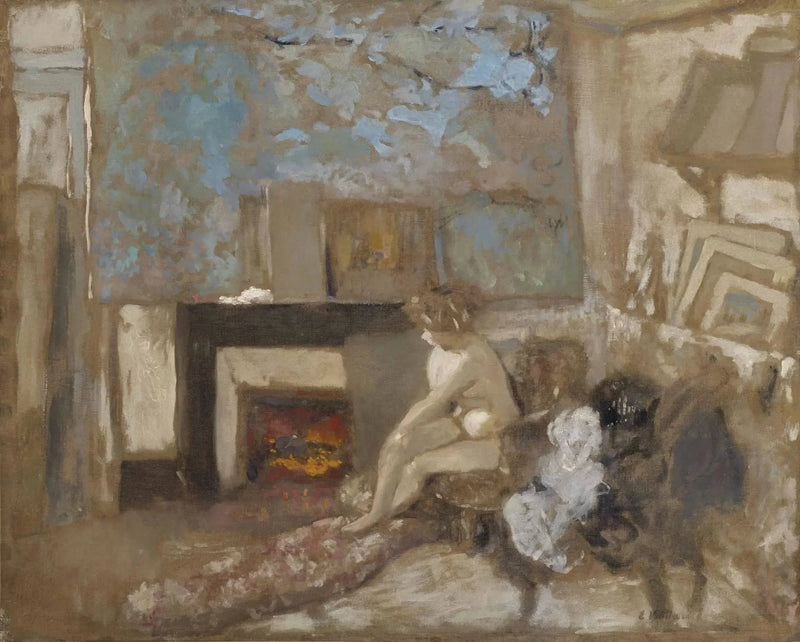 Nu w mieszkaniu przy ulicy Truffaut - Édouard Vuillard