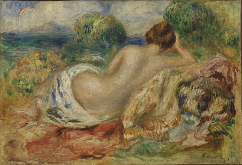 Nago w krajobrazie - Pierre-Auguste Renoir