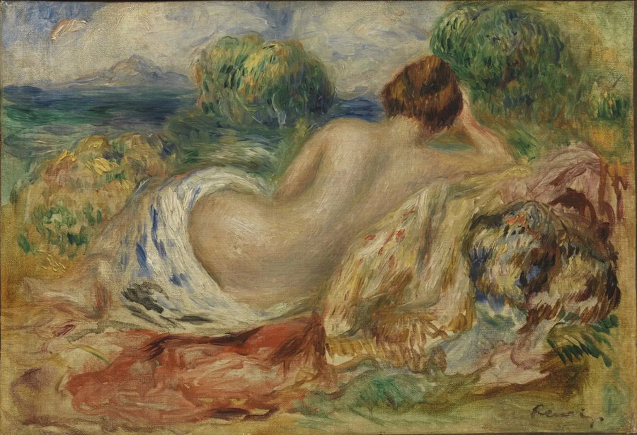 Nago w krajobrazie - Pierre-Auguste Renoir