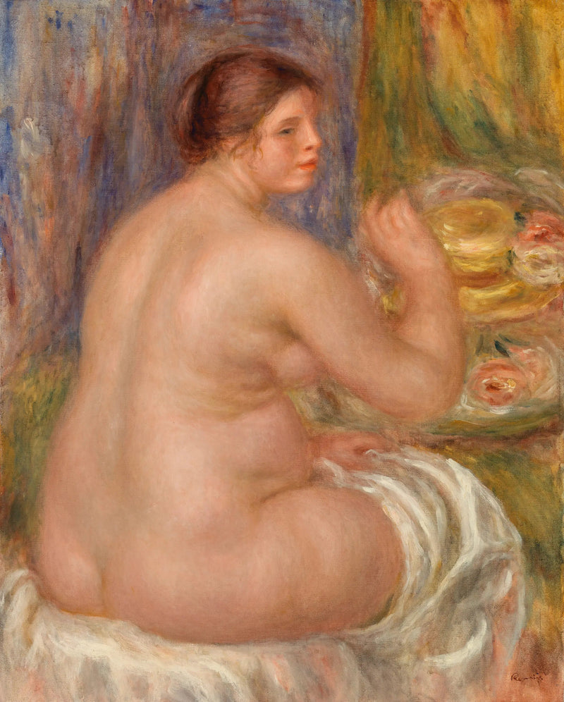 Akt od tyłu - Pierre-Auguste Renoir