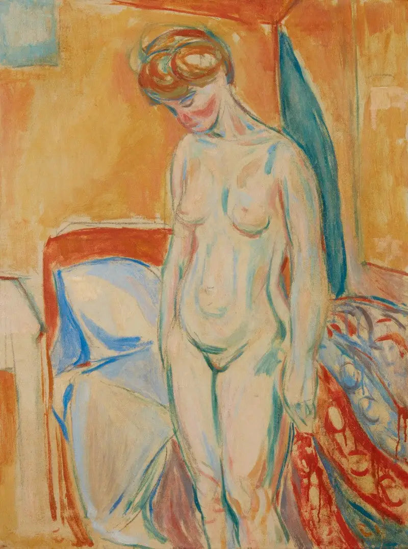 Nu stojący - Edvard Munch
