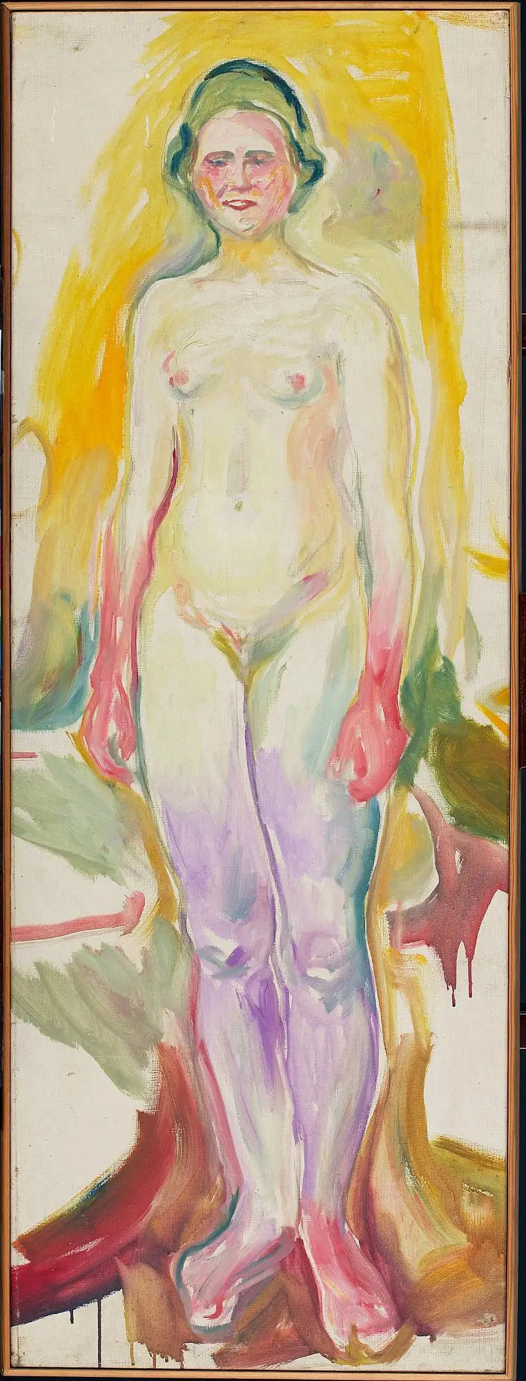 Nu stojący - Edvard Munch