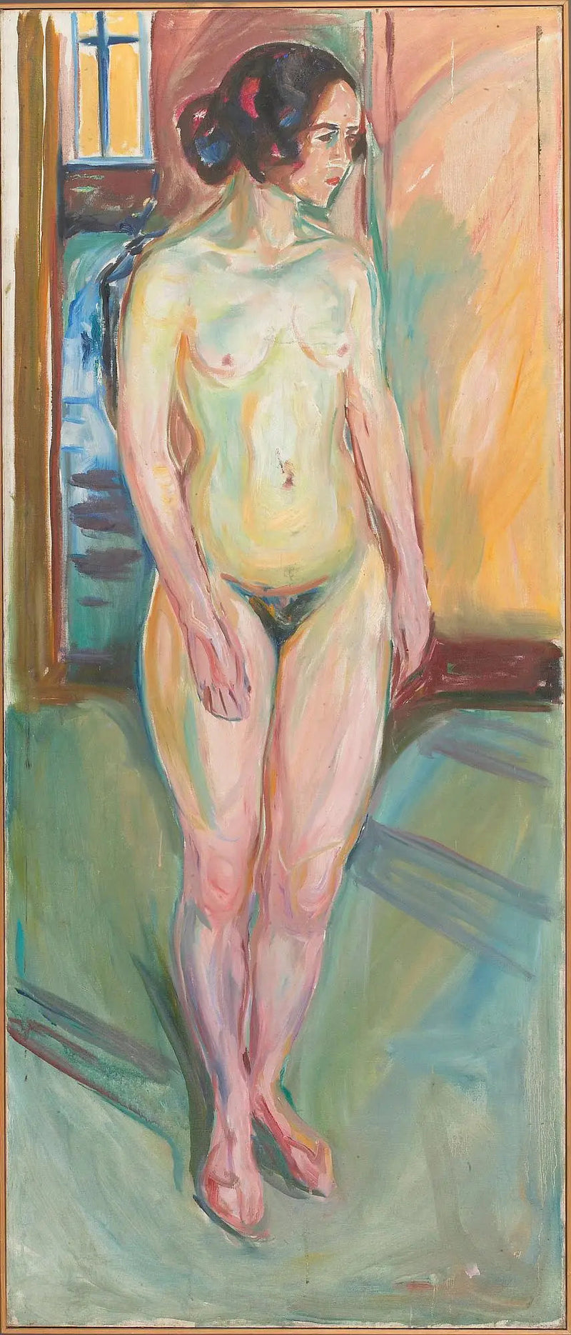 Nu stojący: południe - Edvard Munch
