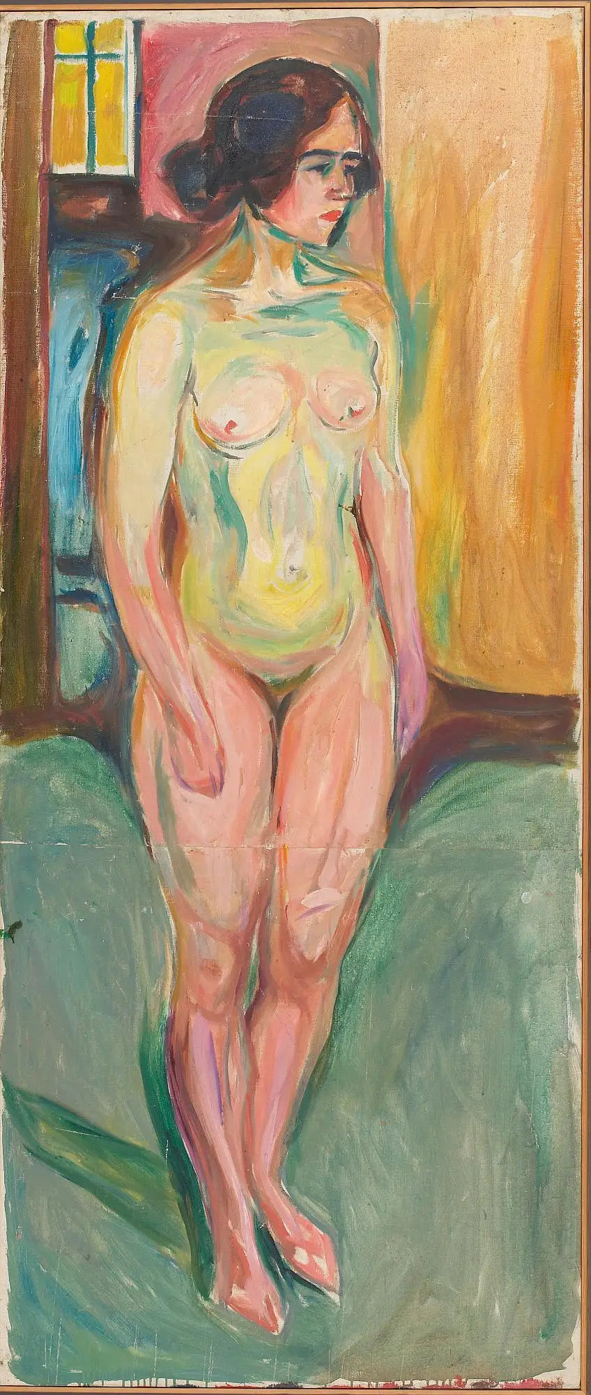 Nu stojący: południe - Edvard Munch