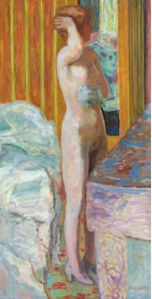Nu debout - Pierre Bonnard image 1 tableau peint à l’huile sur toile