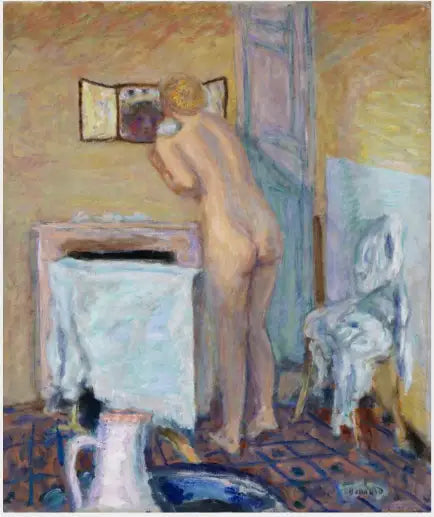 Nu przed lustrem - Pierre Bonnard