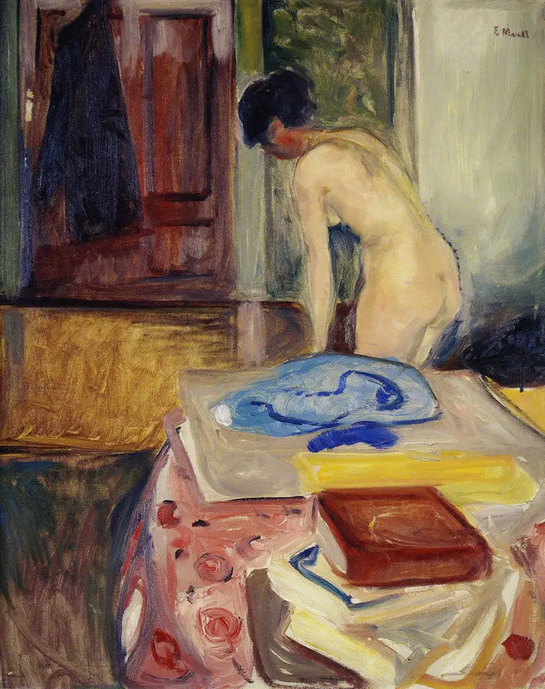 Nu w wnętrzu - Edvard Munch