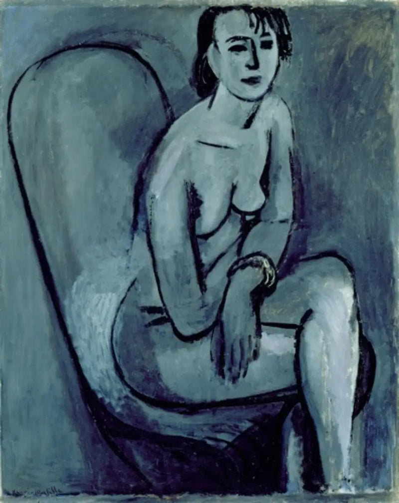 Szary nu z bransoletą - Henri Matisse