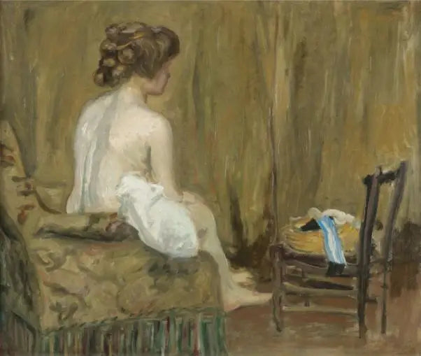 Nu - Pierre Bonnard image 1 copie peinte à la main à l’huile