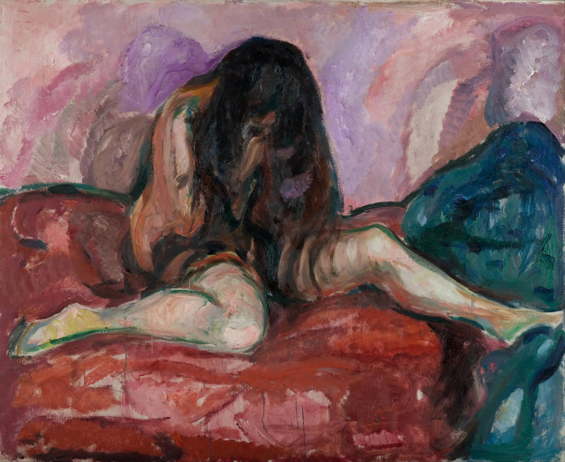 Nu płaczący - Edvard Munch