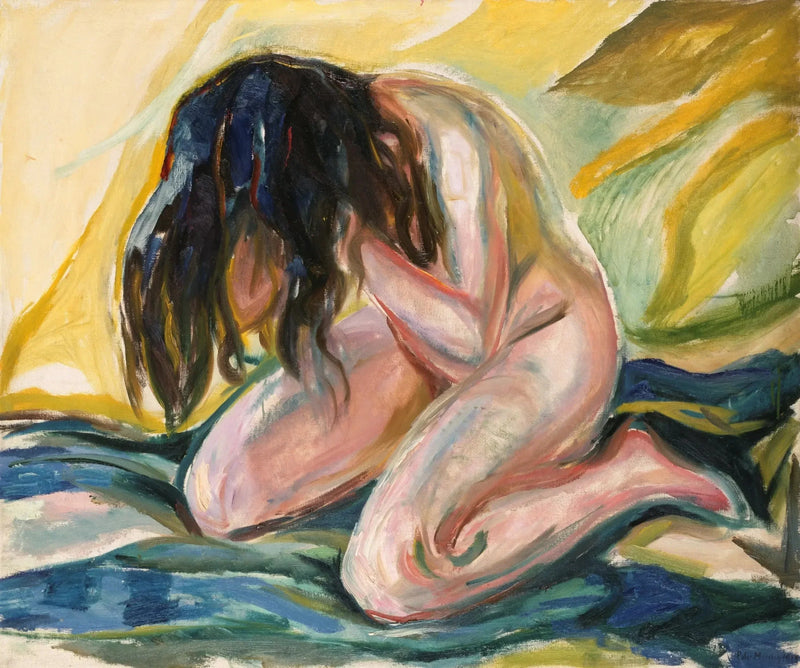 Nu płaczący - Edvard Munch