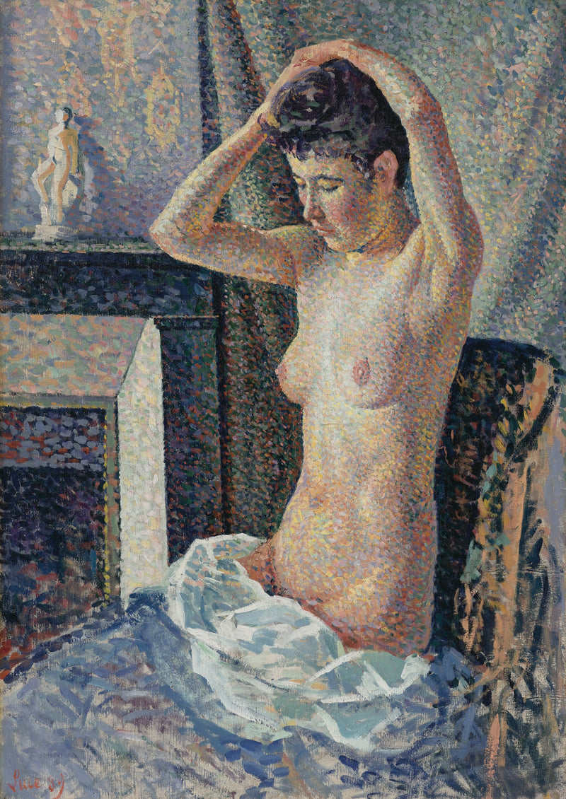 Nie czesze się - Maximilien Luce