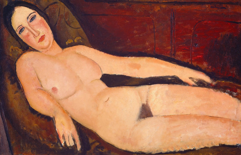 Naga na kanapie - Amedeo Modigliani