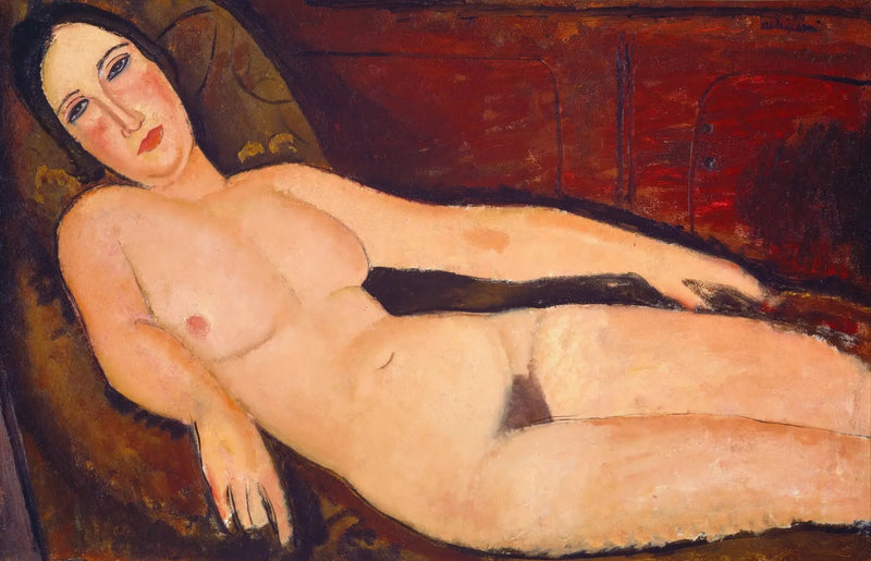 Naga na kanapie - Amedeo Modigliani