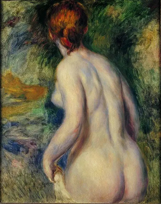 Nu widziany od tyłu - Pierre-Auguste Renoir