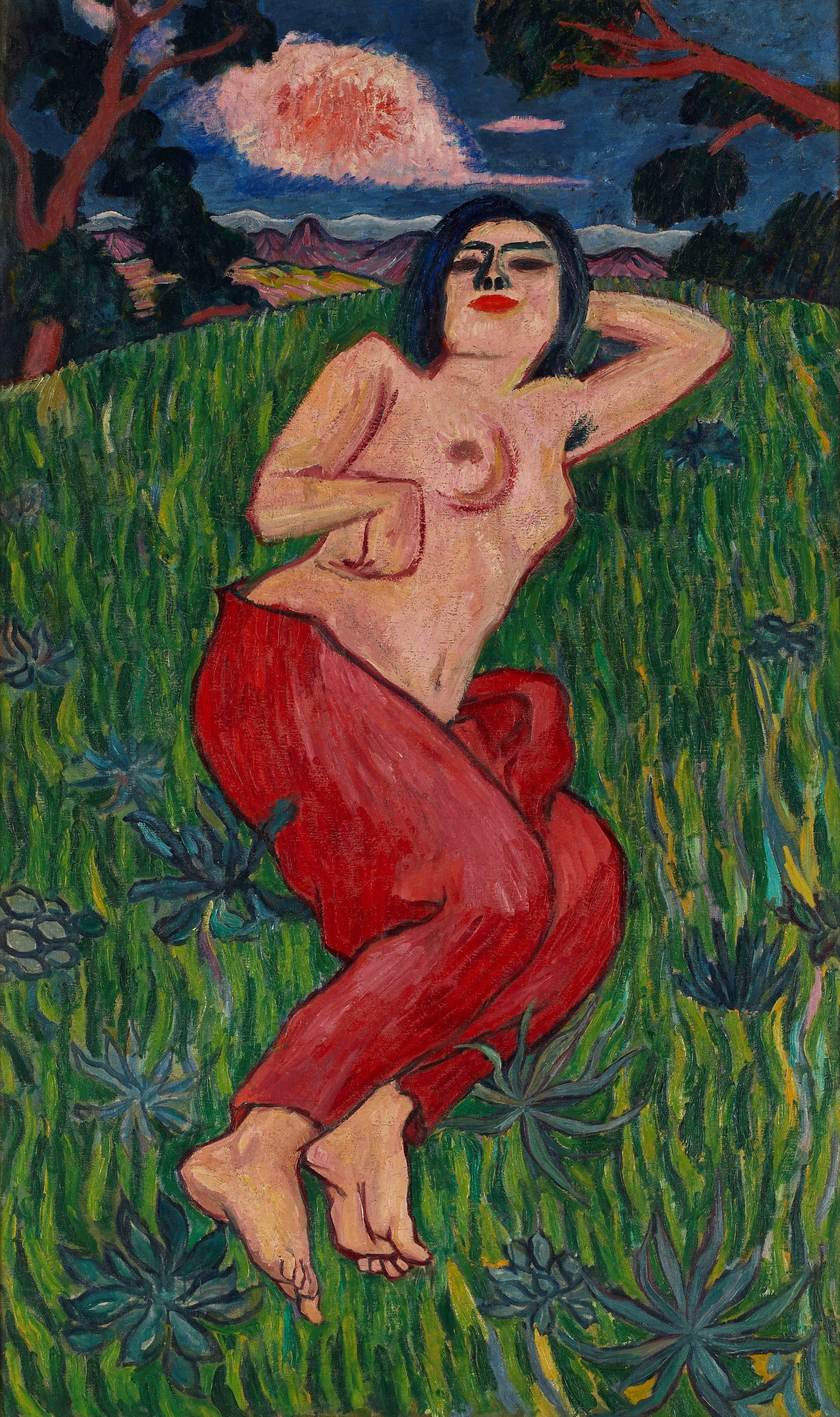 Nu, Yorozu Tetsugorō, 1912