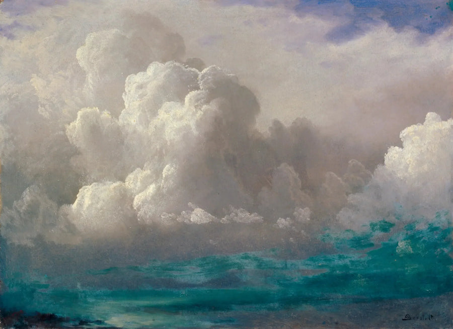 Chmury burzowe - Albert Bierstadt