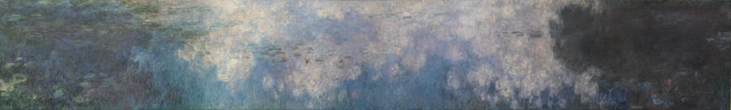 Nenufary: Chmury - Claude Monet