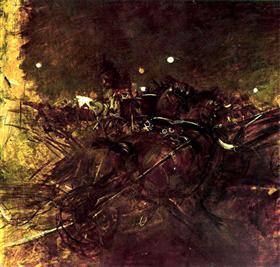Noc w Montmartre - Giovanni Boldini