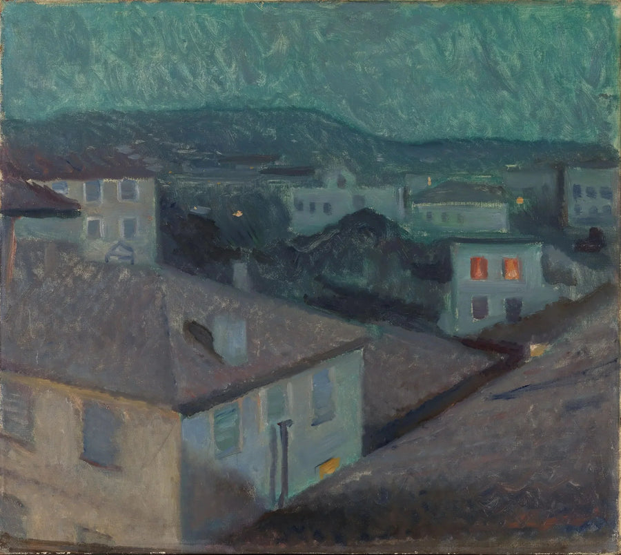 Noc w Nicei - Edvard Munch