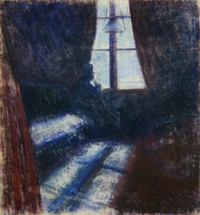 Noc w Saint-Cloud - Edvard Munch