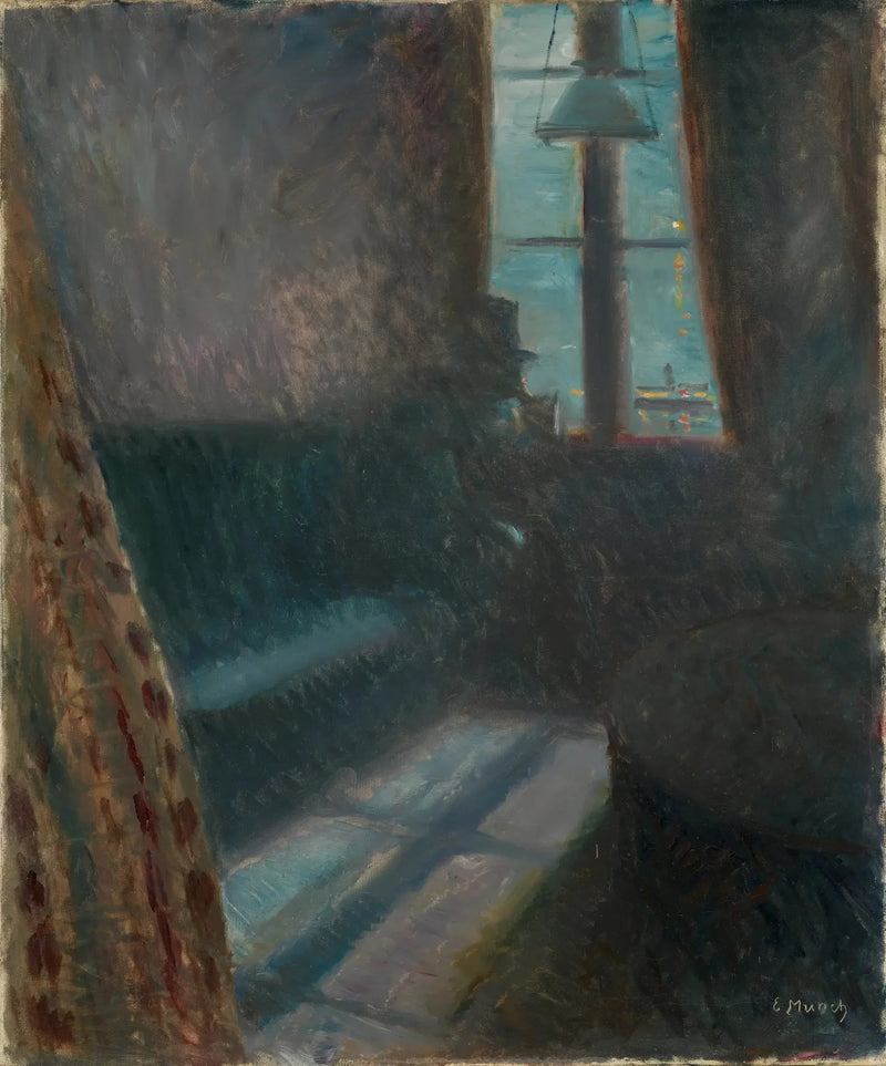 Noc w Saint-Cloud - Edvard Munch
