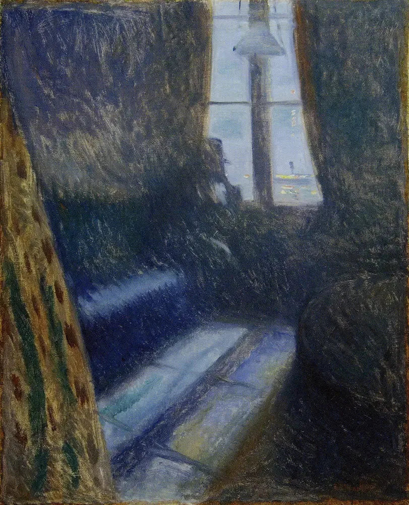 Noc w Saint-Cloud - Edvard Munch