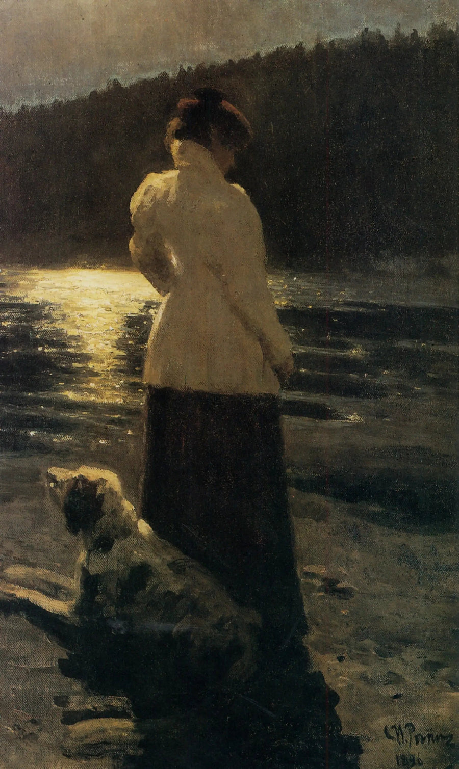 Noc w świetle księżyca. Zdravnevo - Ilya Repin