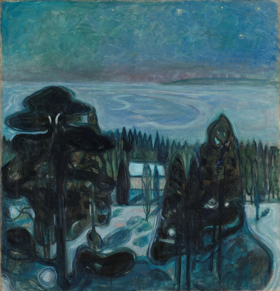 Biała noc - Edvard Munch