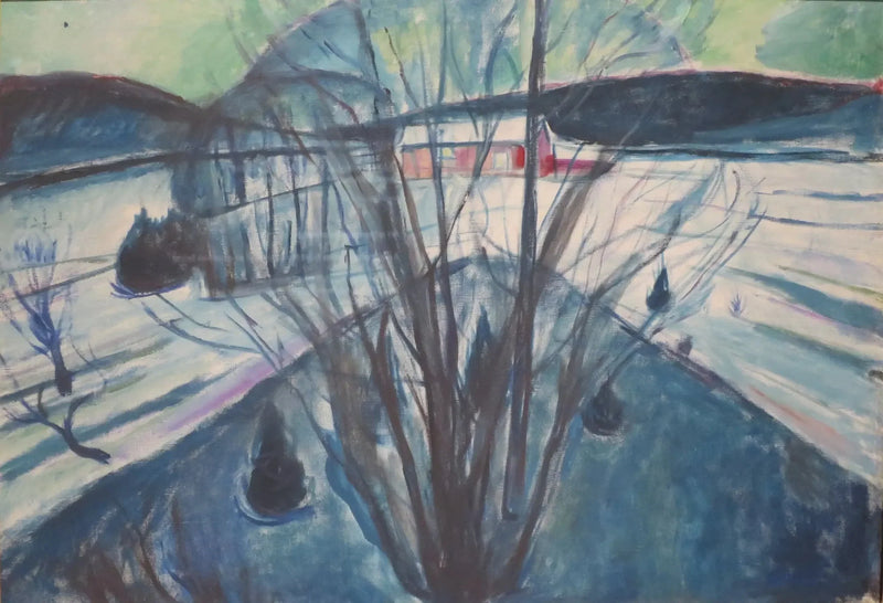 Zimowa noc - Edvard Munch