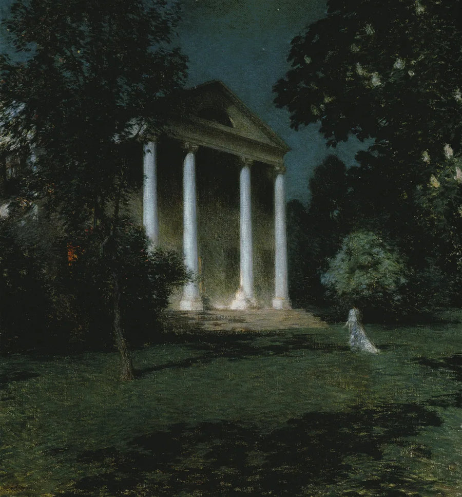 Noc w maju - Willard Metcalf