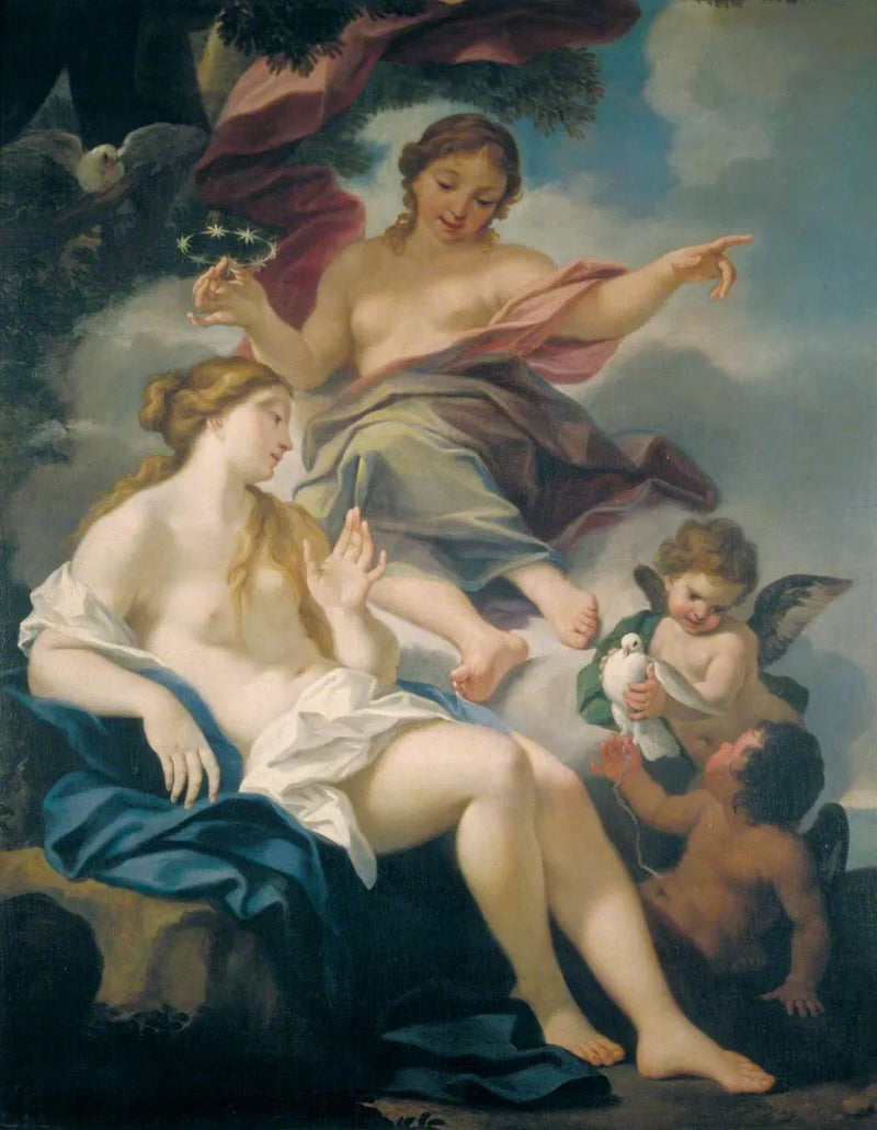 Noc i poranek - Luca Giordano