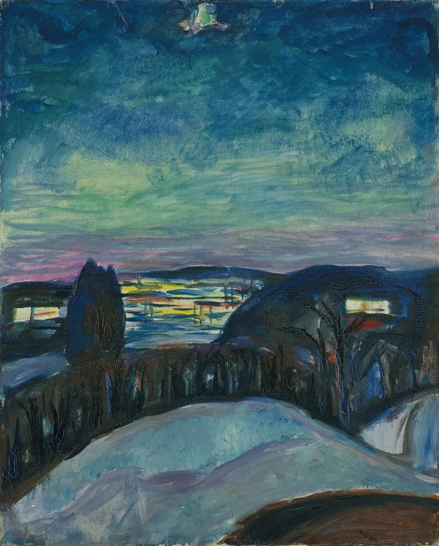 Gwiaździsta noc - Edvard Munch