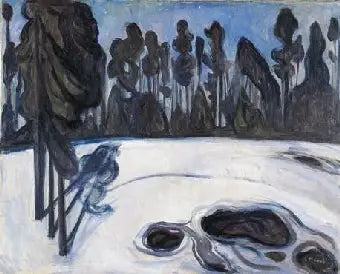 Gwiaździsta noc - Edvard Munch