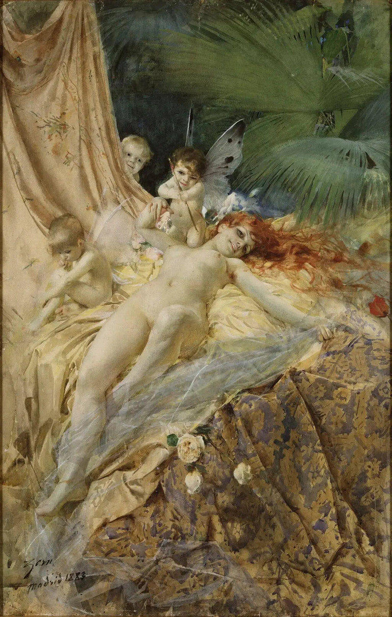 Nimfa miłości - Anders Zorn