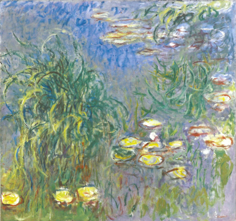 Lilie wodne, bukiet ziół, Chichu W1817 - Claude Monet