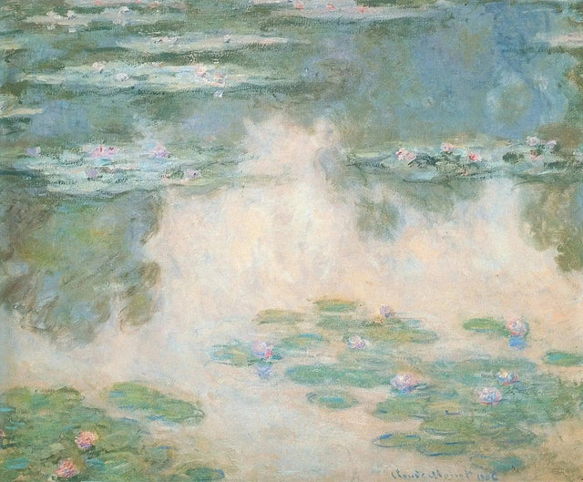 Lilie wodne, muzeum Mohameda Mahmouda Khalila W1695 - Claude Monet