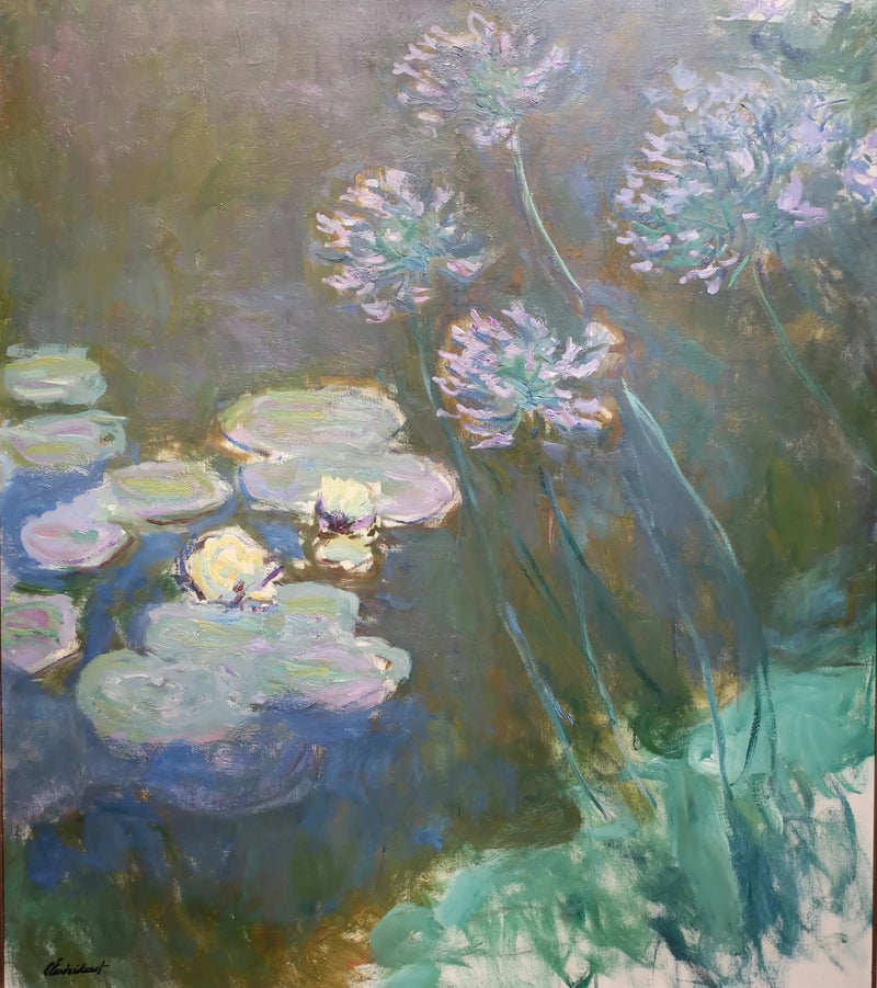 Nymphéas i Agapanthus - Claude Monet