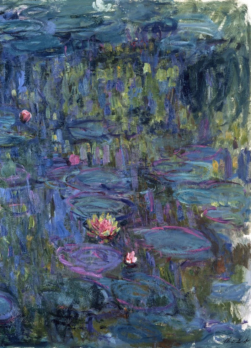 Lilie wodne, Muzeum Gunma W1794 - Claude Monet