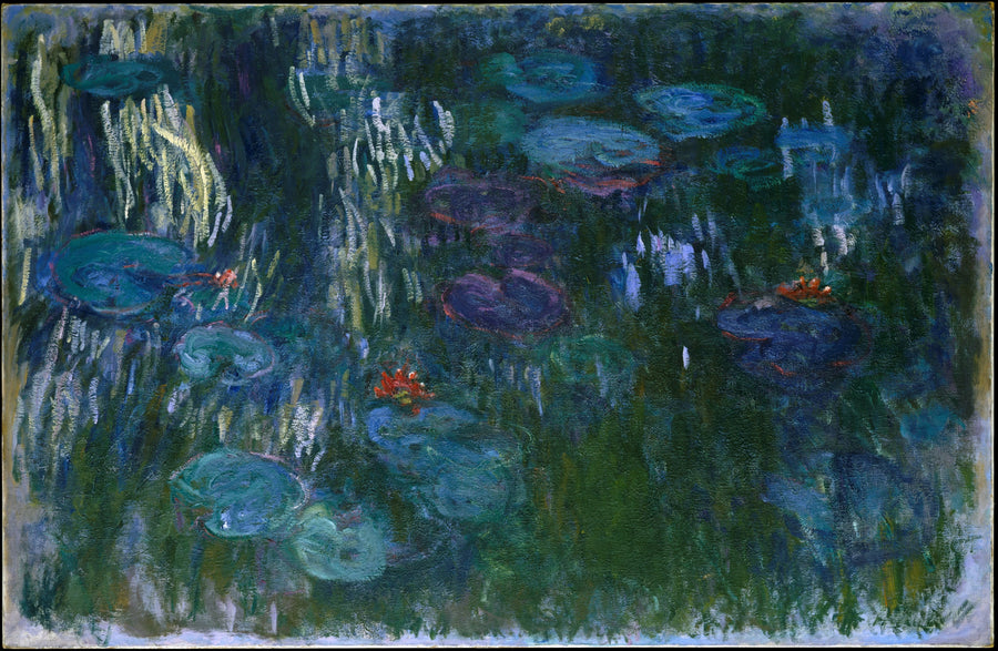 Nymphéas, odbicia wierzby - Claude Monet