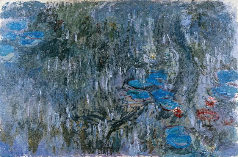 Nymphéas, odbicia wierzby - Claude Monet