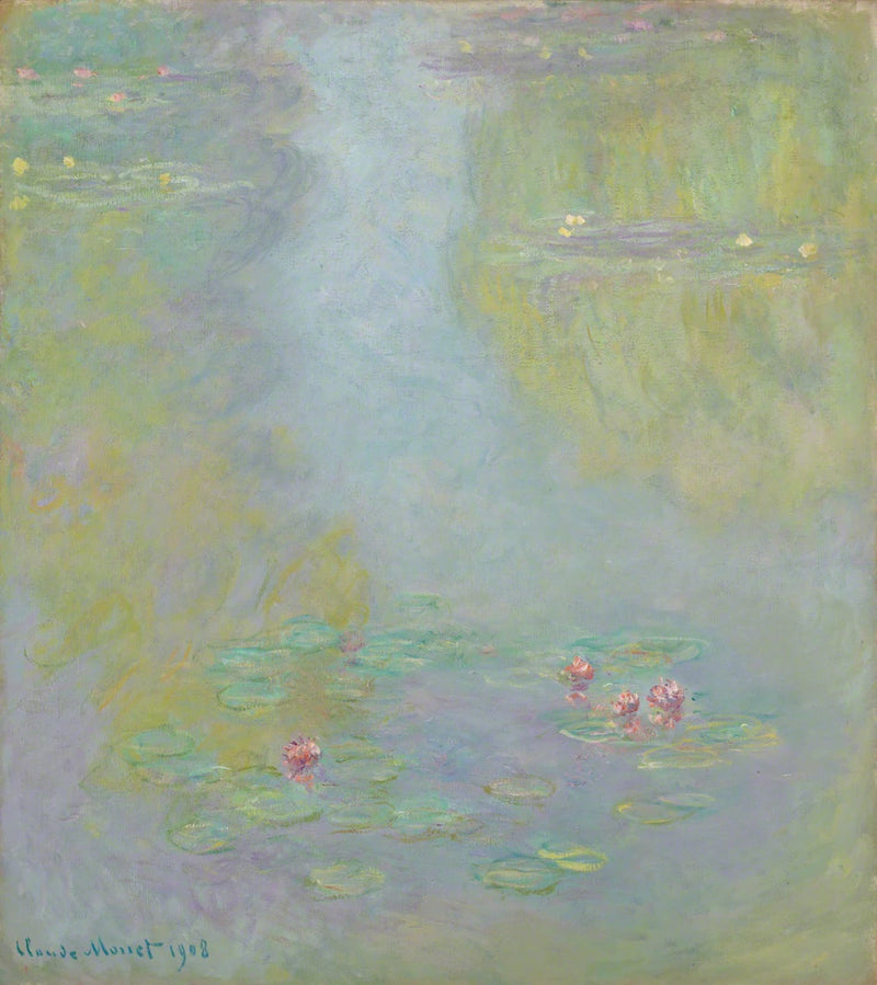 Lilie wodne, Muzeum Sztuki Fuji w Tokio W1731 - Claude Monet