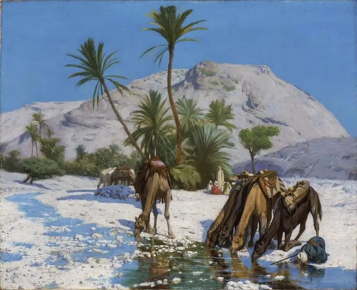 Oaza - Jean-Léon Gérôme