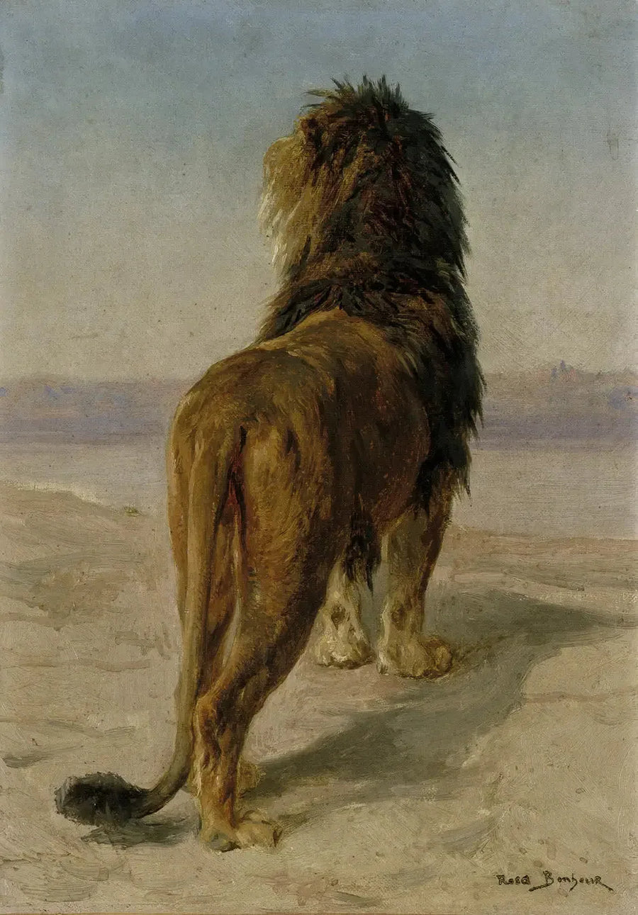 Obserwacja lwów - Rosa Bonheur