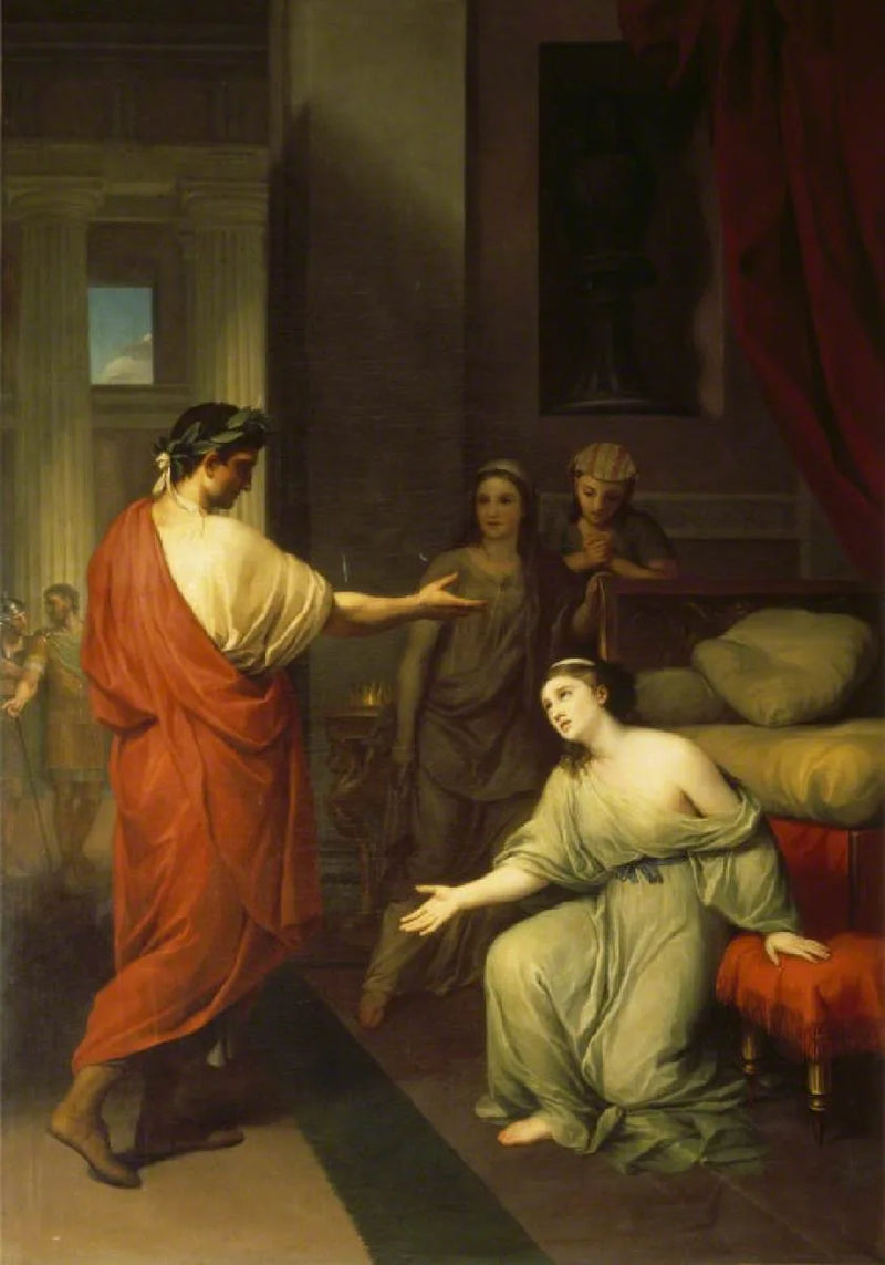 Octave i Kleopatra - Anton Raphael Mengs