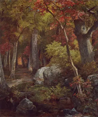Październik - William Trost Richards