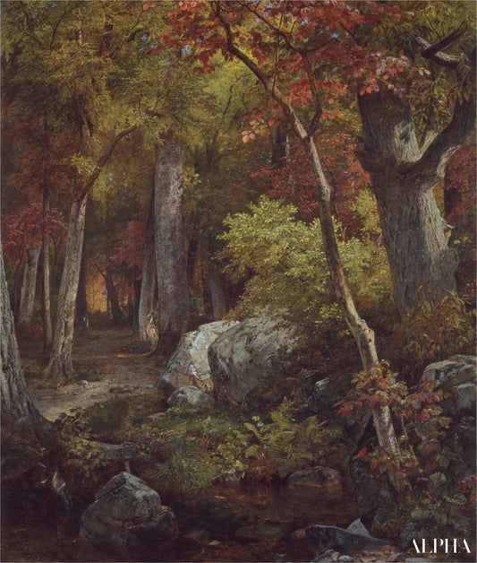 Octobre - William Trost Richards - Reproductions de tableaux et peintures haut de gamme