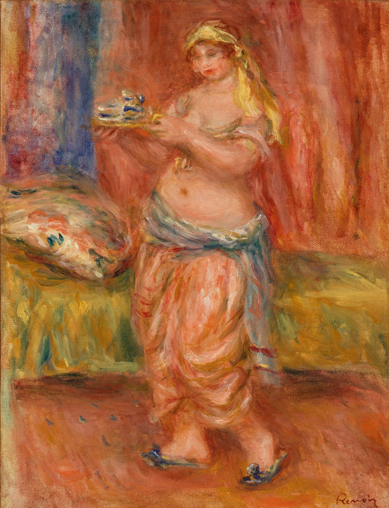 Odaliska z imbrykiem - Pierre-Auguste Renoir