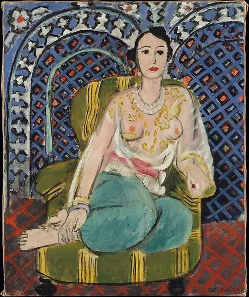 Siedząca odaliska - Henri Matisse